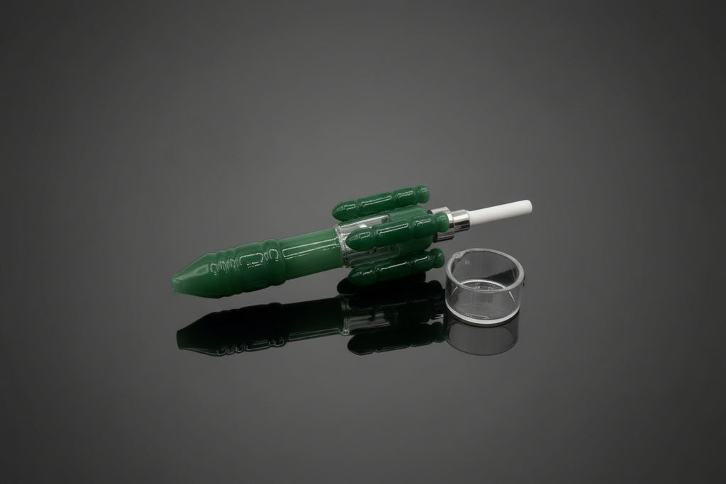 Rocket shape nectar collector in 5 colors for concentrates