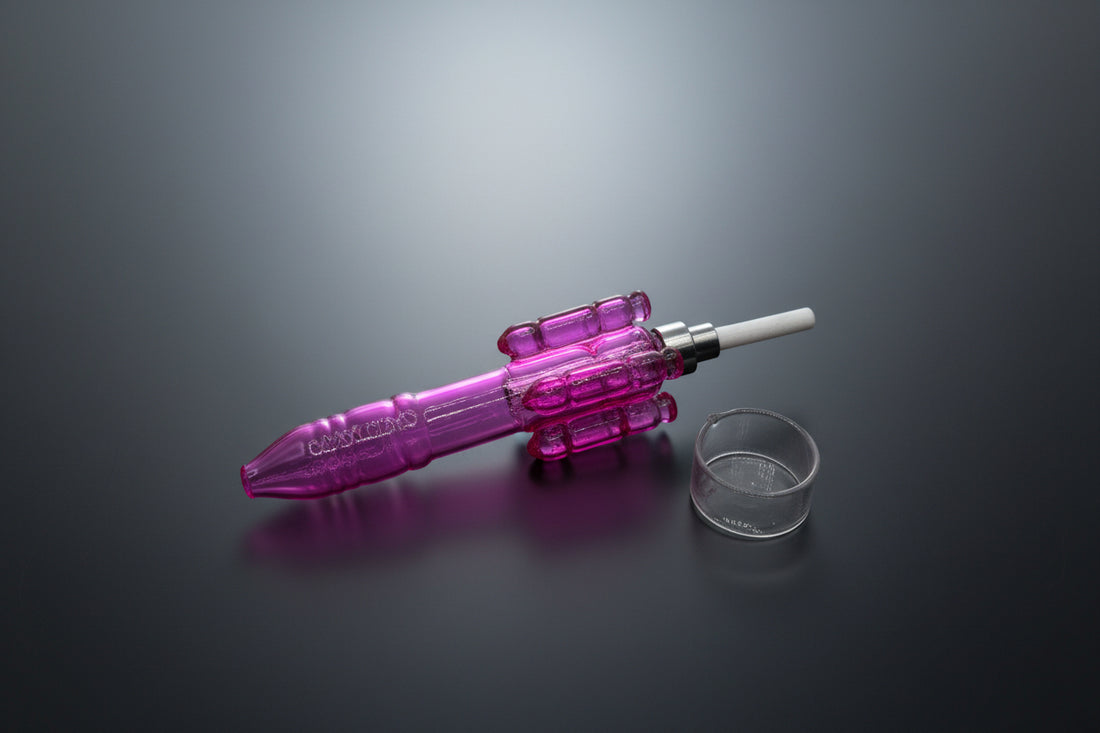 Rocket shape nectar collector in 5 colors for concentrates