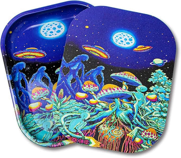 Rolling Tray Medium With 3D Magnet Lid