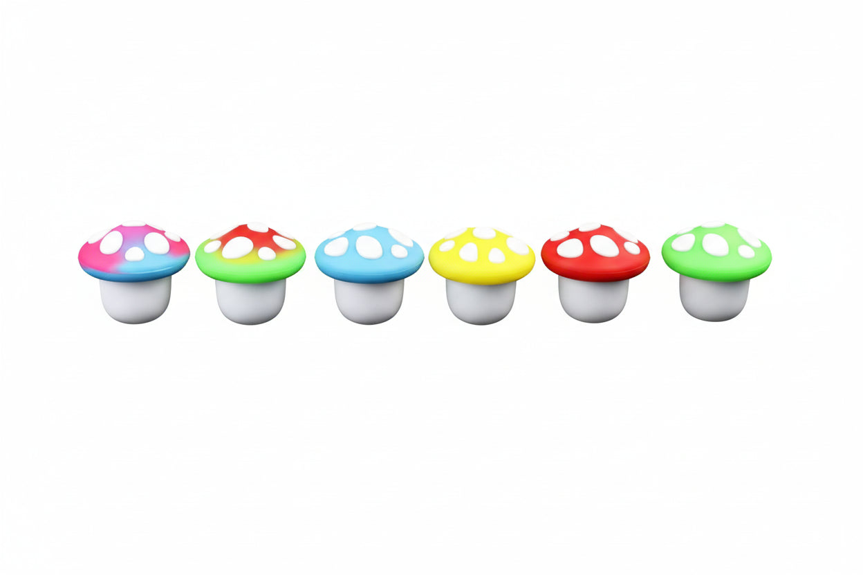 Silicone - 5ml Mushroom Wax Container Main image