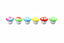 Silicone - 5ml Mushroom Wax Container