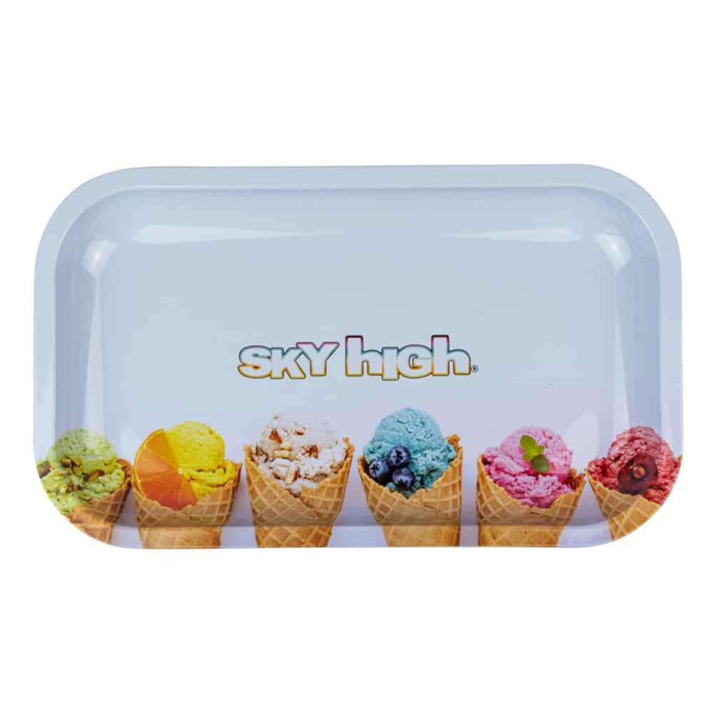 Sky High - Medium Size Rolling Tray for Smooth Rolling | Single Unit