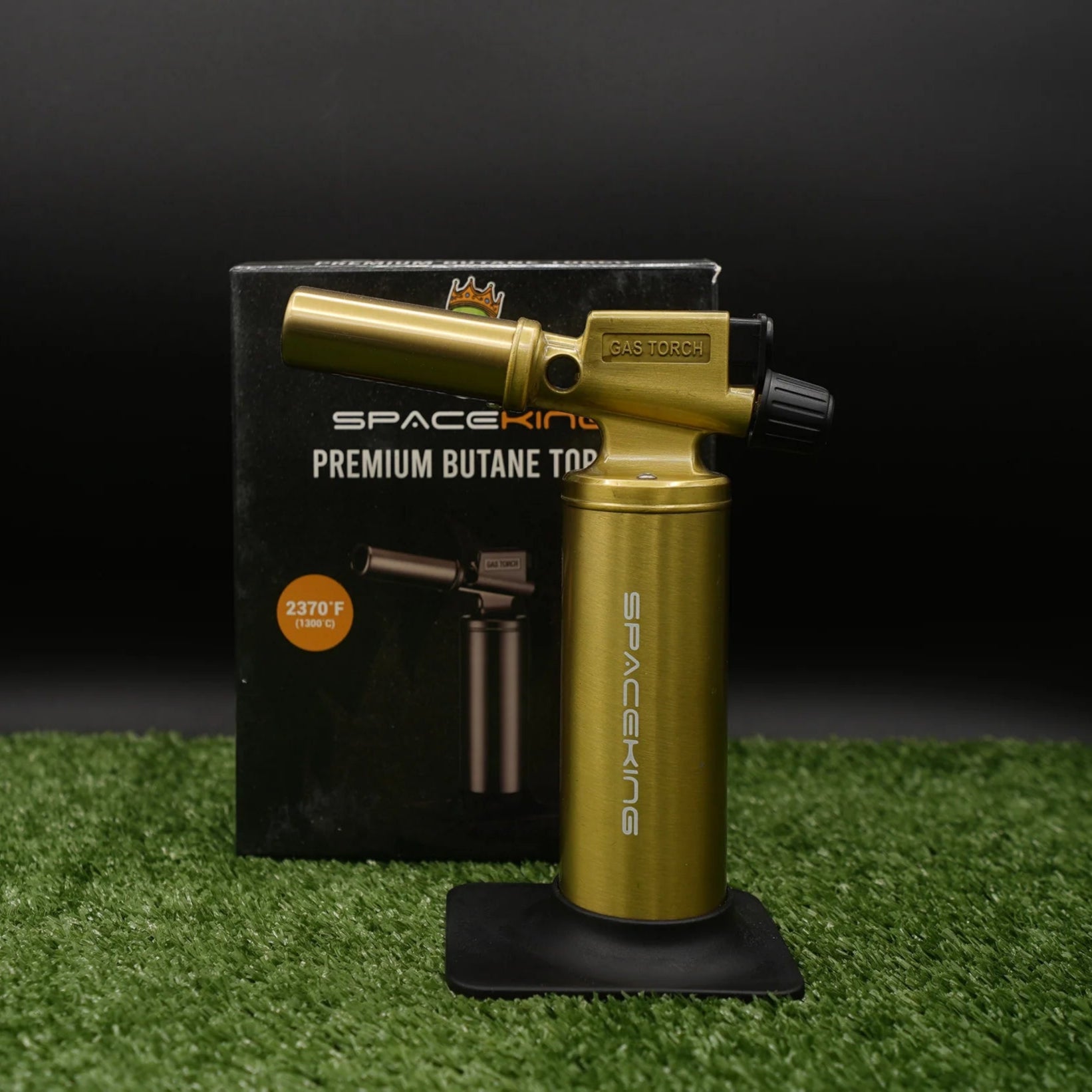 Get the SPACEKING Premium Butane Torch in bulk – perfect for cannabis accessory wholesalers and smoke shops. Powerful, refillable, and built for performance.