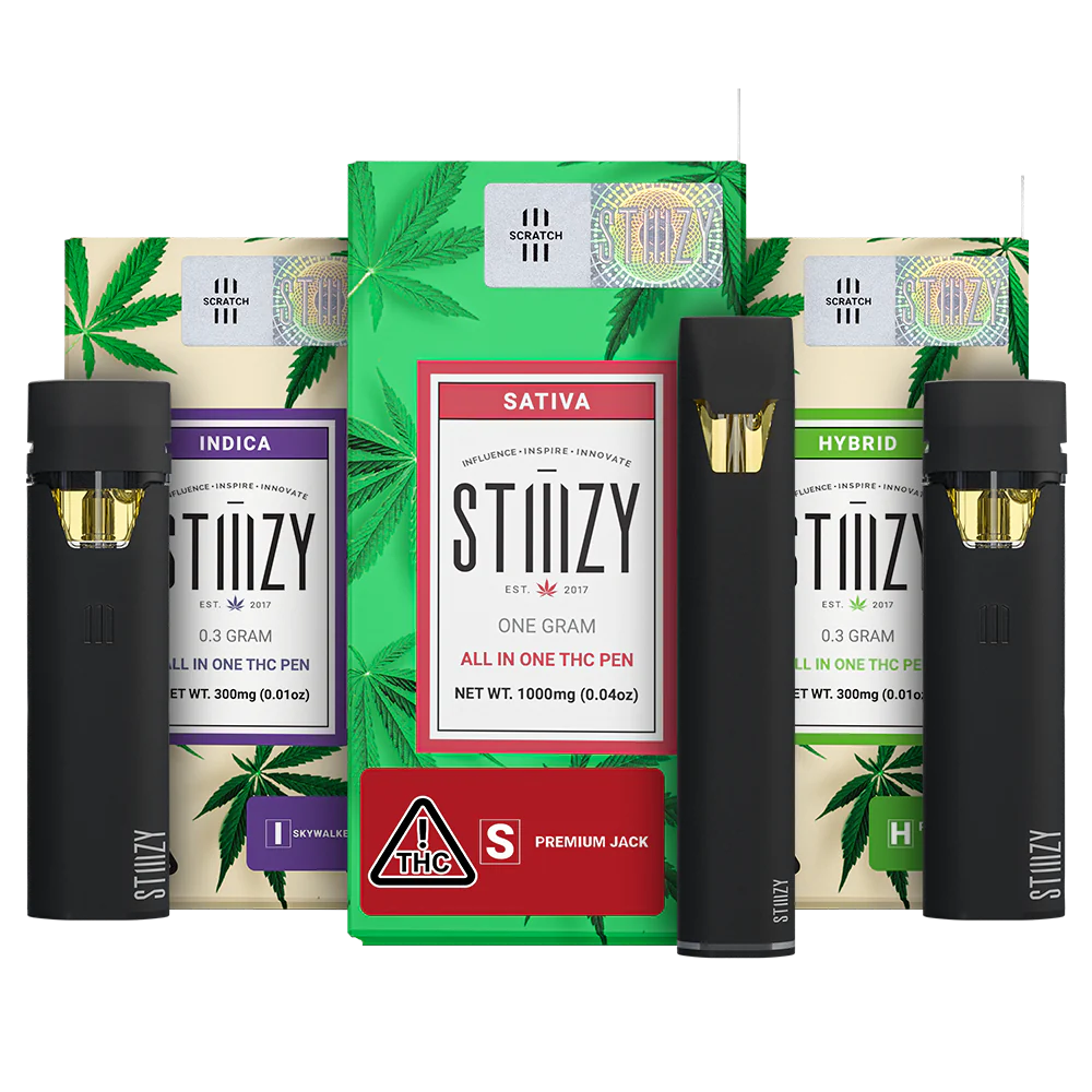 STIIIZY All-in-One THC Pens – Premium Flavor, Potent Effects