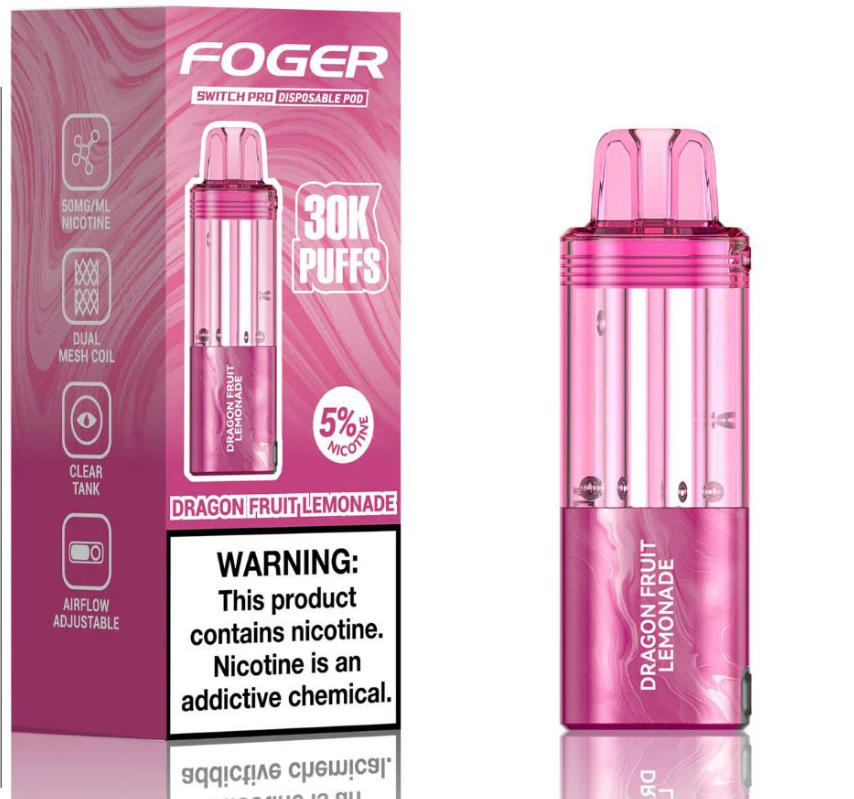 Foger Switch Pro Pods Wholesale | 30K Puff Refill Pods