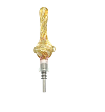 Swirls and Fumed Nectar Collector | Assorted Colors