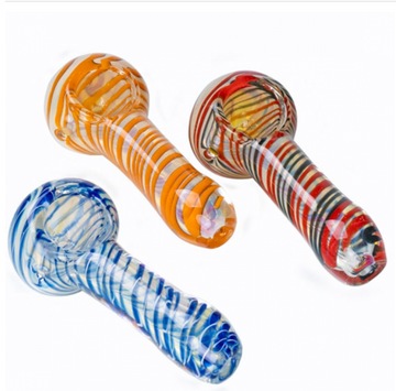 Twisting Swirled hand pipe |2.5" | pack of 10Pc | HP355