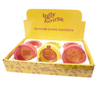 Ugly House Silicone Glass Ashtray - 6 Count Display
