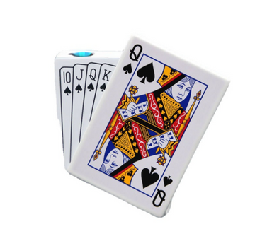 TAZ - Windproof Poker game cards lighters | 20count/box | TAZ49TT