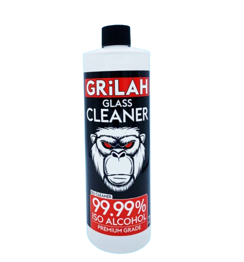 GRILAH Glass Cleaner 4oz – ISO Formula for Spotless Shine