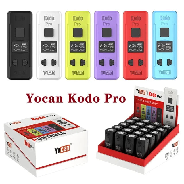 YOCAN - KODO PRO Box Mod | Portable Battery OLED | 20 Units / Box | Box Main image