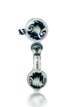 Sherlock-style glass smoking pipe in multiple colors