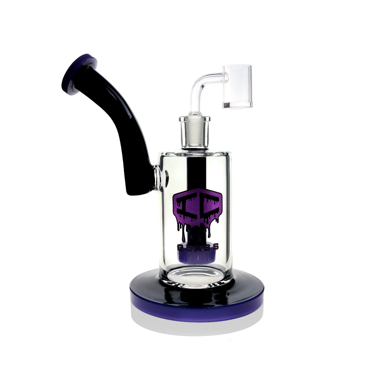 IC Glass – Black Series Sidecar Neck Rig with Banger Secondary image