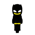Silicone Batman Face Hand Pipe with glass bowl – 4.5 inch smoking pipe