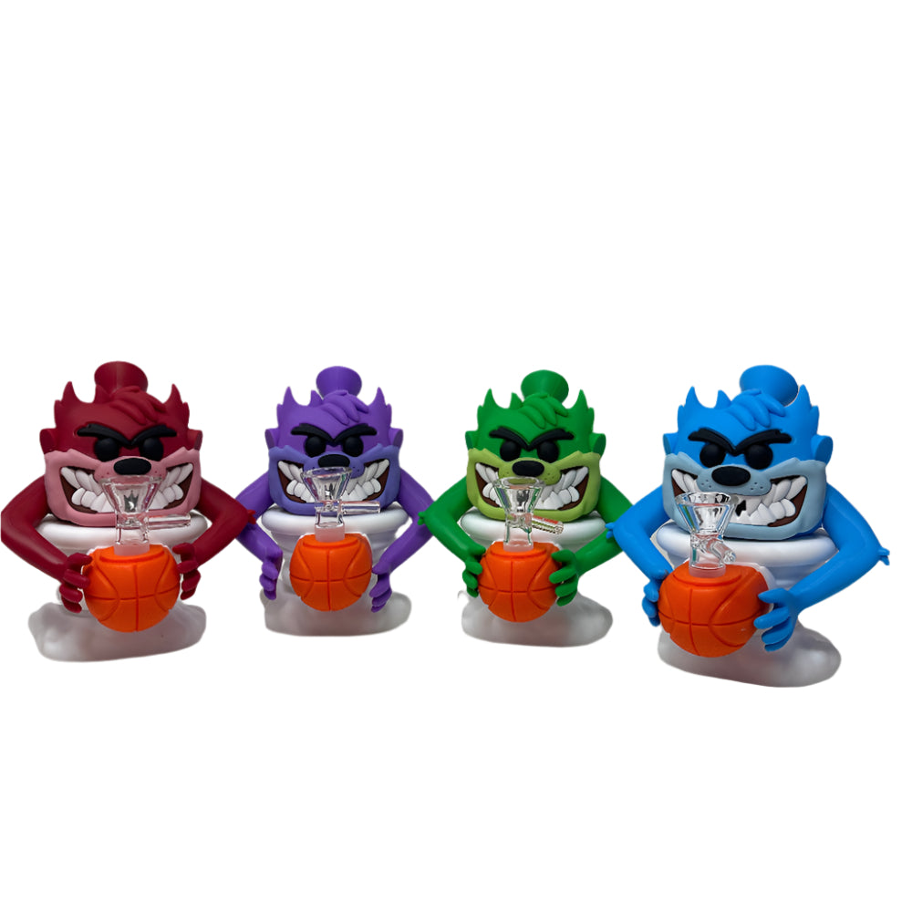 Enjoy smooth hits with the TAZZ Silicone Water Pipe! Durable, heat-resistant, and stylish, available in 5 vibrant colors. Perfect for on-the-go use! Main image