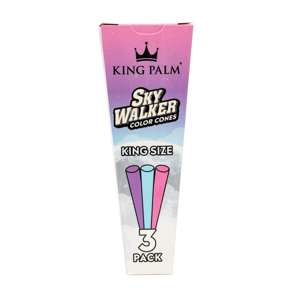 King Palm - SkyWalker Color Cones |  3 Color Cones/Pack |30Packs/Box| King Size|WR16SW