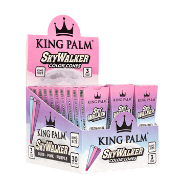King Palm - SkyWalker Color Cones |  3 Color Cones/Pack |30Packs/Box| King Size|WR16SW