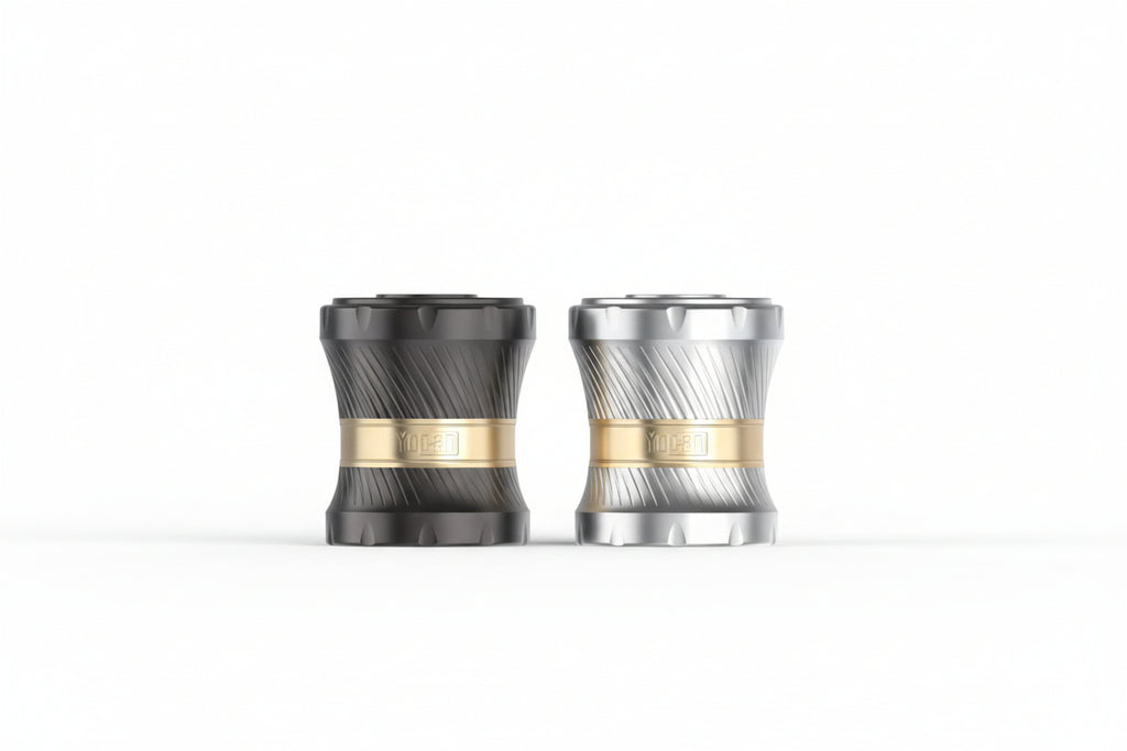YoCan WHIRLY - Premium Herb Grinder | 4-Piece Zinc Alloy Grinder
