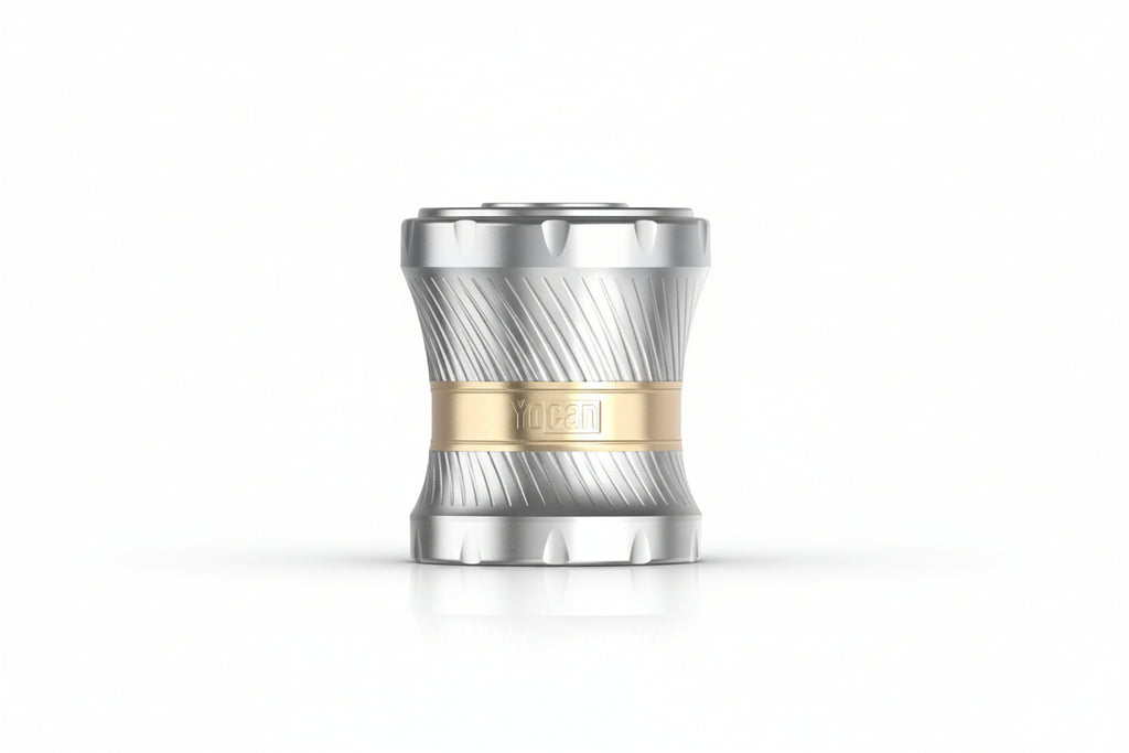 YoCan WHIRLY - Premium Herb Grinder | 4-Piece Zinc Alloy Grinder