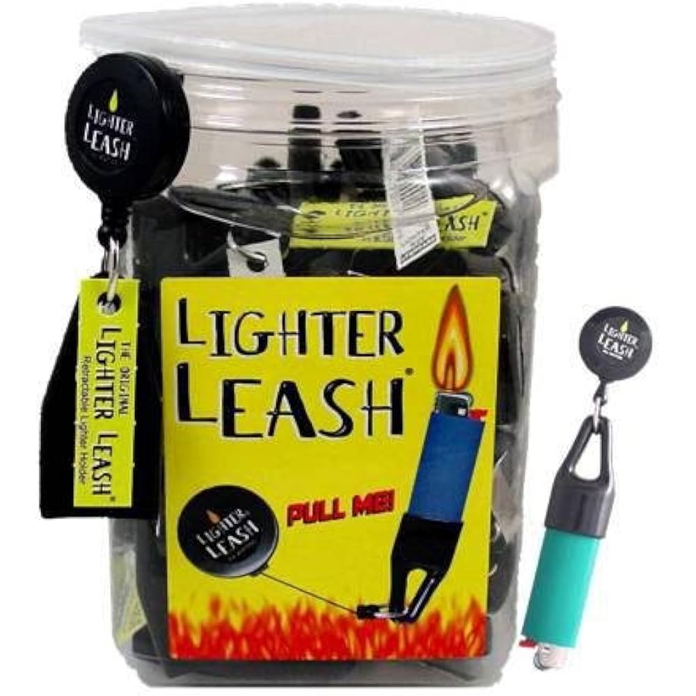 Lighter Leash 30-Count Jar | Mix Design | Durable & Convenient