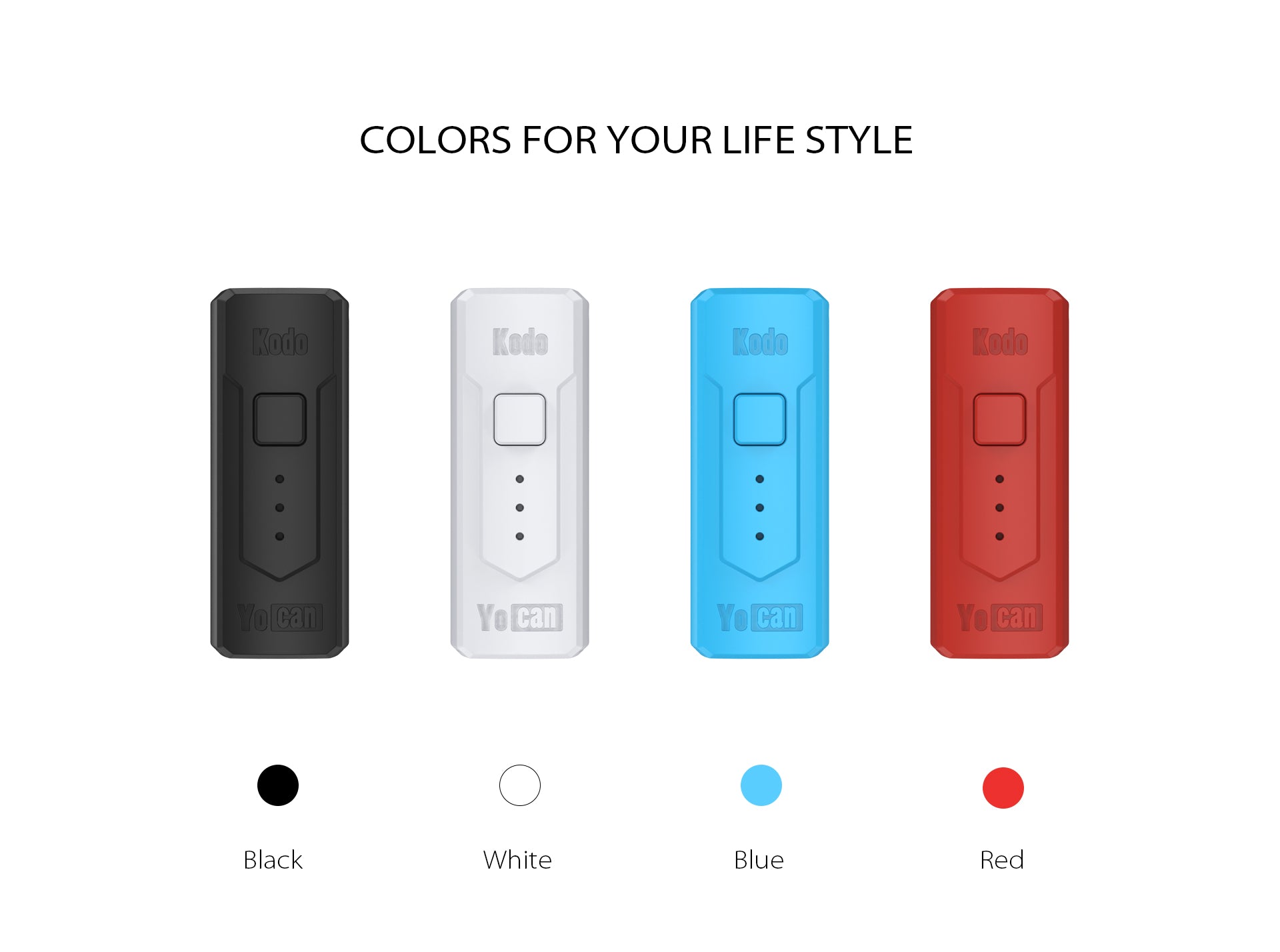 Yocan Kodo - Small Portable Battery | 9 Units / Box | Box Main image