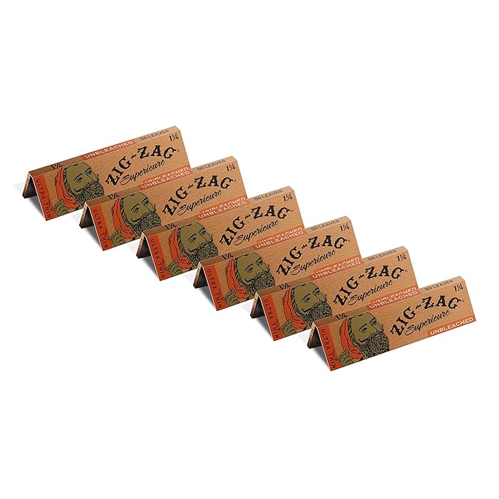 Buy Zig-Zag Unbleached 1 1/4 Rolling Papers Wholesale | Natural & Slow Burn Secondary image
