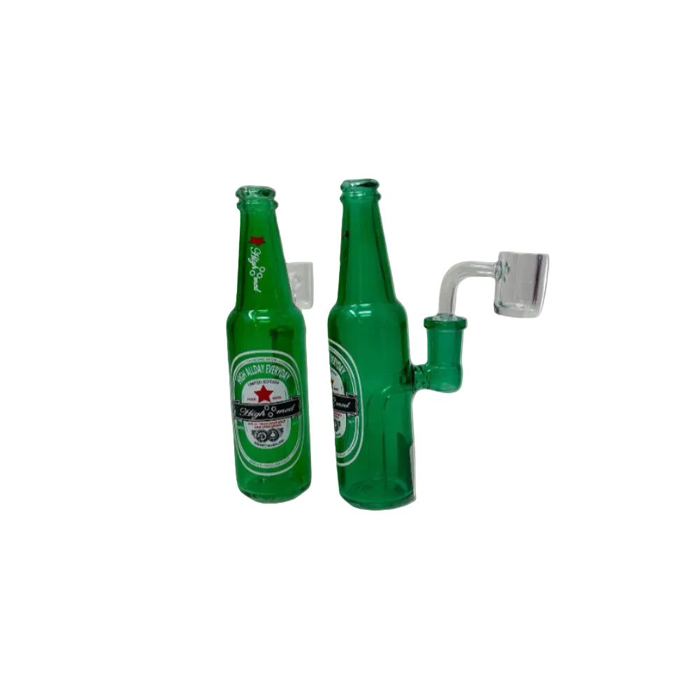 Soda Bottle Water pipe with Banger | 3929GN| Wholesale Main image