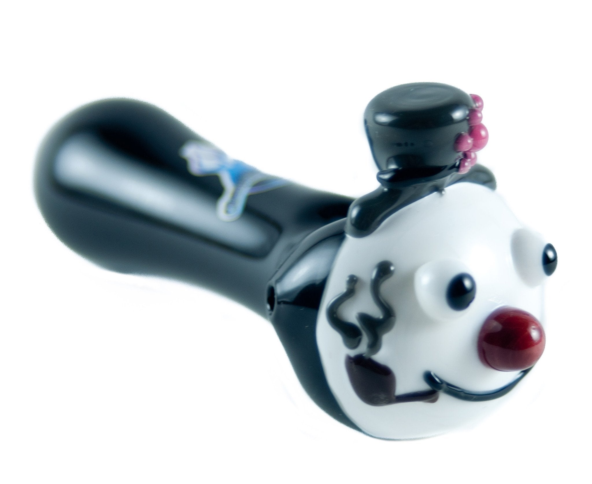 Spooky Snowman Glass Hand Pipe | BPV104 Main image