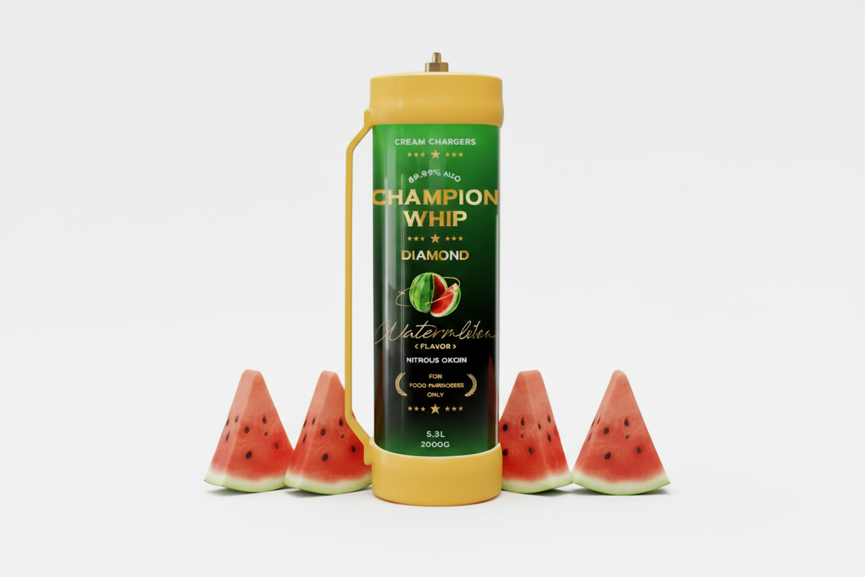 Champion Whip 2000G FOOD-GRADE CREAM CHARGER FOR FOOD PURPOSE ONLY | 2 TANKS/CASE