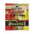 King Palm - Leaf Tubes- Mini Rolls | 25Pack| Pack-1G Each | 8Packs/Box | WR14