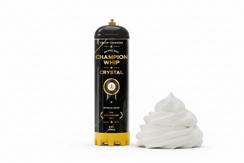 Champion Whip 1364G FOOD-GRADE CREAM CHARGER FOR FOOD PURPOSE ONLY | 4 TANKS/CASE