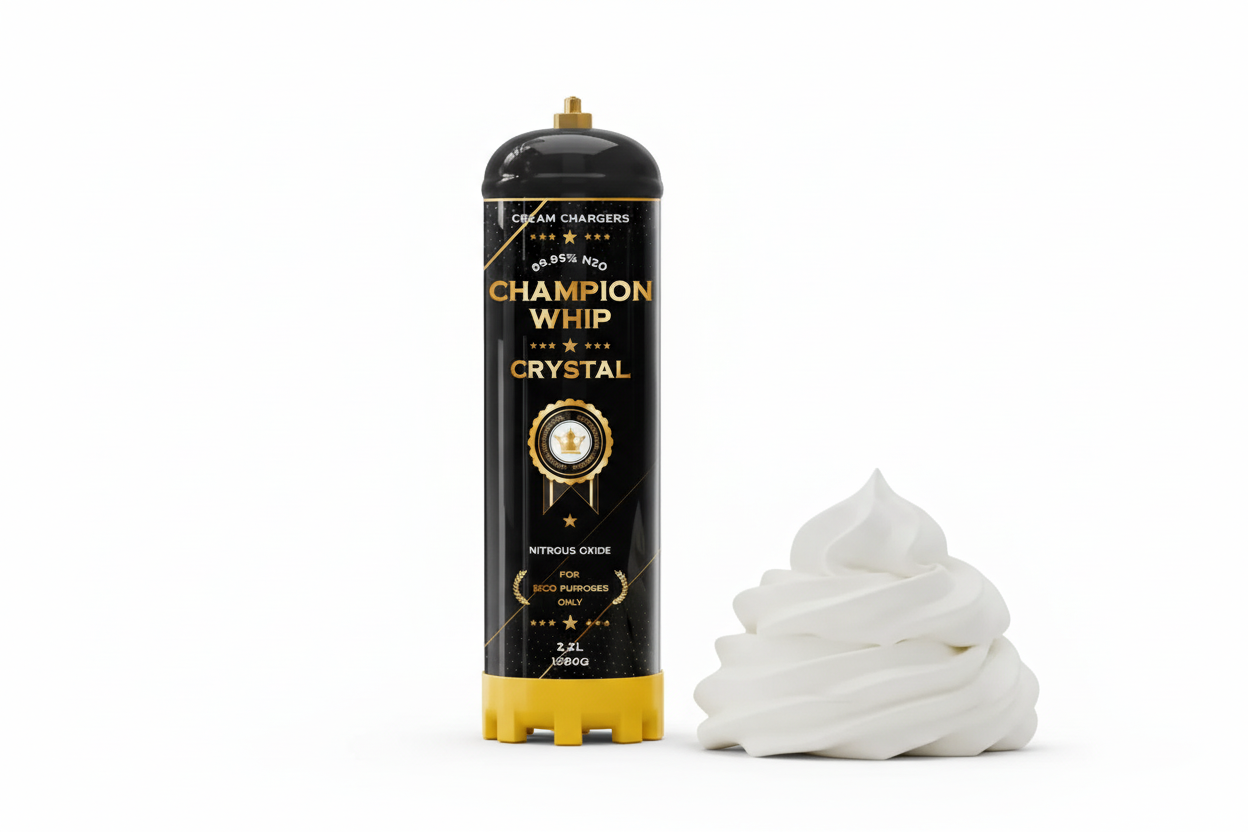 Champion Whip 1364G FOOD-GRADE CREAM CHARGER FOR FOOD PURPOSE ONLY | 4 TANKS/CASE