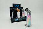 TAZ metal torch with four jet flames for smoking and dabbing