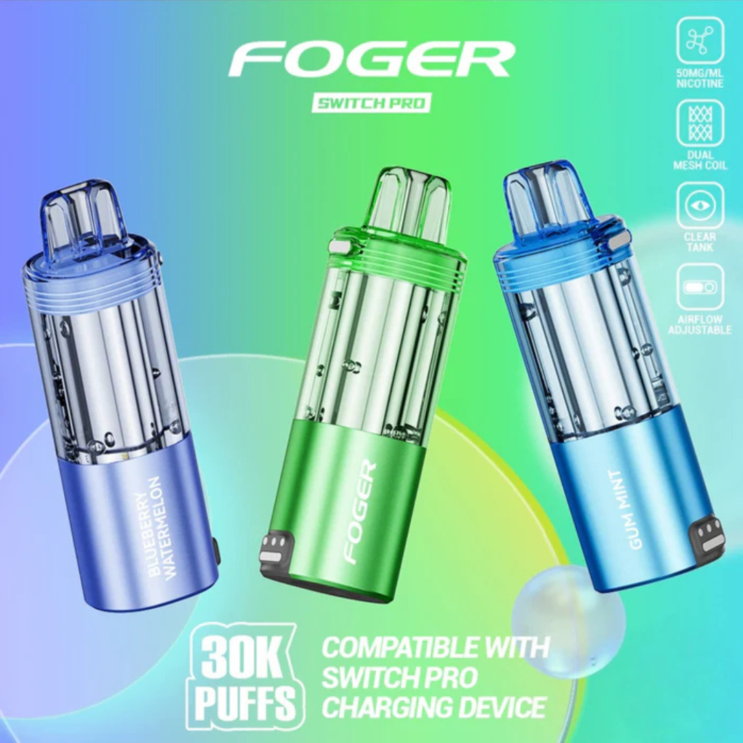 Foger Pods | 30k Puffs | 5 Pcs/Box