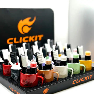 CLICKIT-TOOTHBRUSH & CUP TORCH