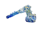 Thorn hammer shaped glass bubbler 5 inch