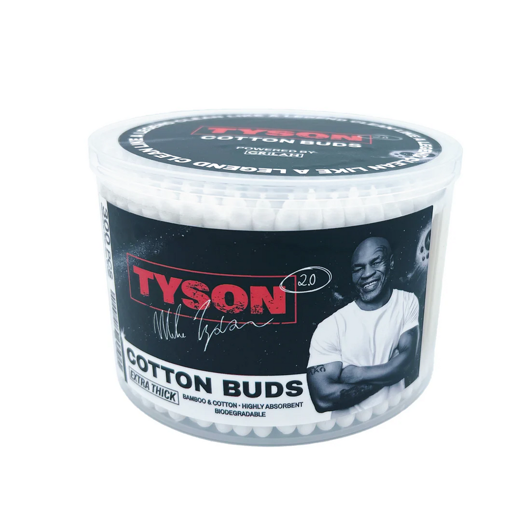 TYSON 2.0 - Cotton Buds | Extra Thick 300 Buds / Unit