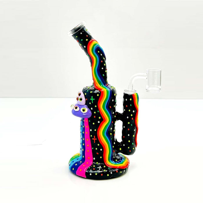 Aleaf  7" Ugly Pretty Frog House | Waterpipe Wholesale Distributor in California - AL6209 Main image