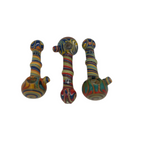 IC GLASS - swirl & wig wag design hand
