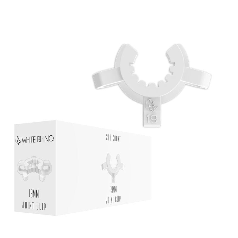 WHITE RHINO- 19MM Joint Clip| 200 COUNT
