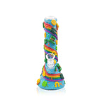 Beaker with 3D Crafted Lucky Charm and the Rainbow | With Downstream & Bowl piece | 10"