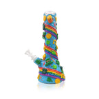 Beaker with 3D Crafted Lucky Charm and the Rainbow | With Downstream & Bowl piece | 10"