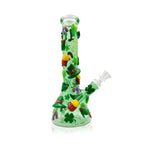 Beaker with 3D Crafted Happy St. Patricks Day | With Downstream & Bowl piece | 10"