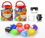 Wax Containers With silicon caps - jar | 100 count