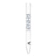 White Rhino Quartz Glass Straw  clear glass
