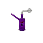 Cylindrical Oil burner with Flower | 9 Colors | OB8009