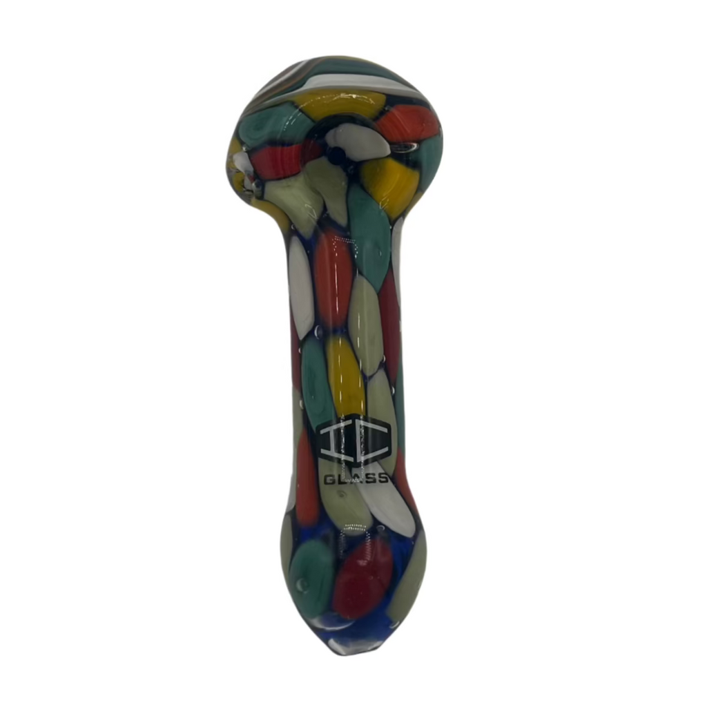 Wholesale Borosilicate Hand Pipe with Bubble Design – IC Glass