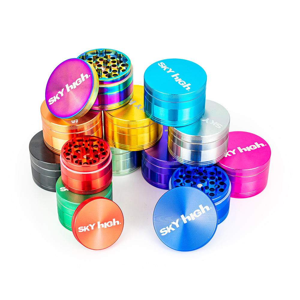 SKY HIGH - Aluminum Grinder | 40MM Grinder | Single Unit Secondary image
