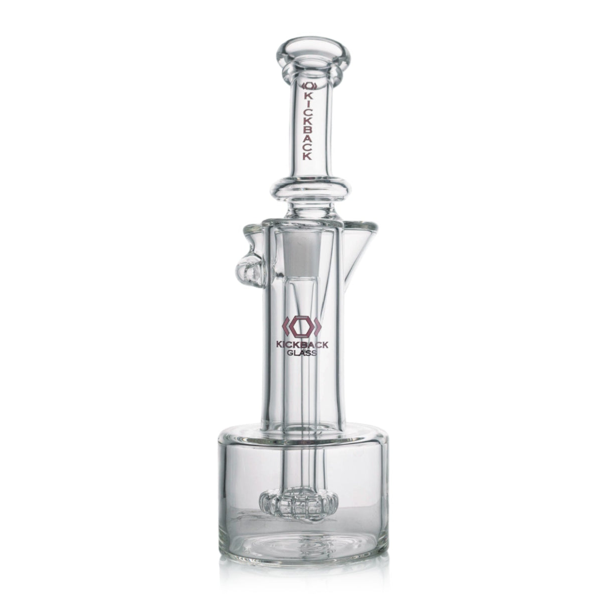 Wholesale Kickback Glass Drain Function Recycler - Premium Recycler Water Pipe Main image