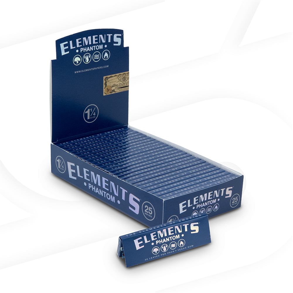 Elements Phantom 1 1/4 Rolling Papers | Natural King Size Slim Secondary image